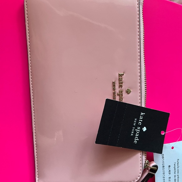 Kate Spade Blush Pink Wristlet